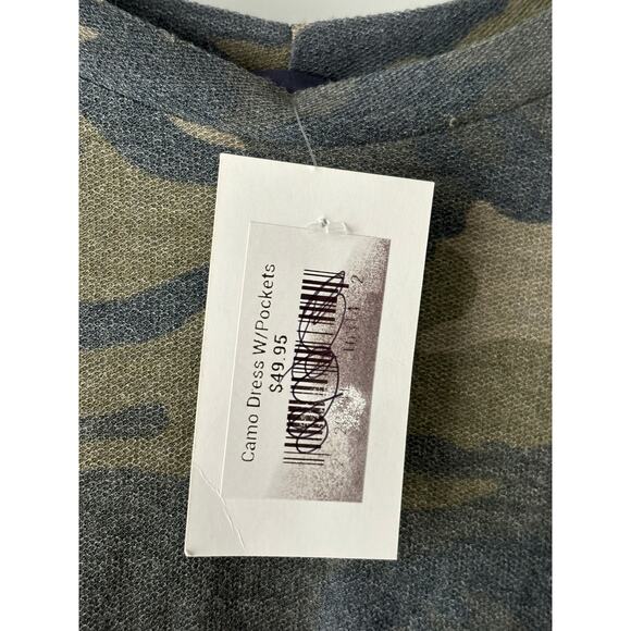 KLD Camo Dress with Pockets Size Large NWT - Picture 3 of 4